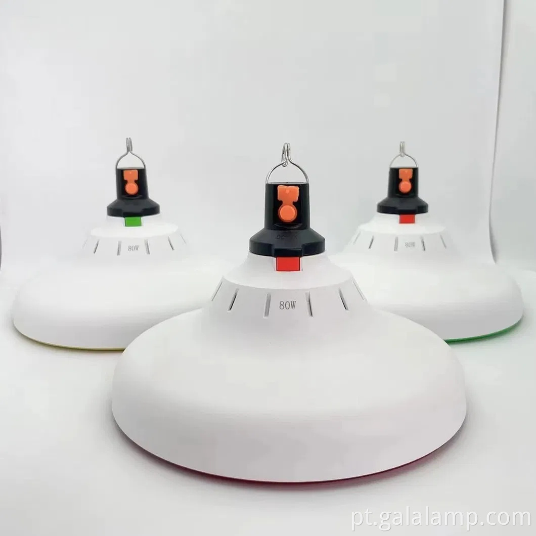 Lâmpada LED recarregável portátil para falhas de energia